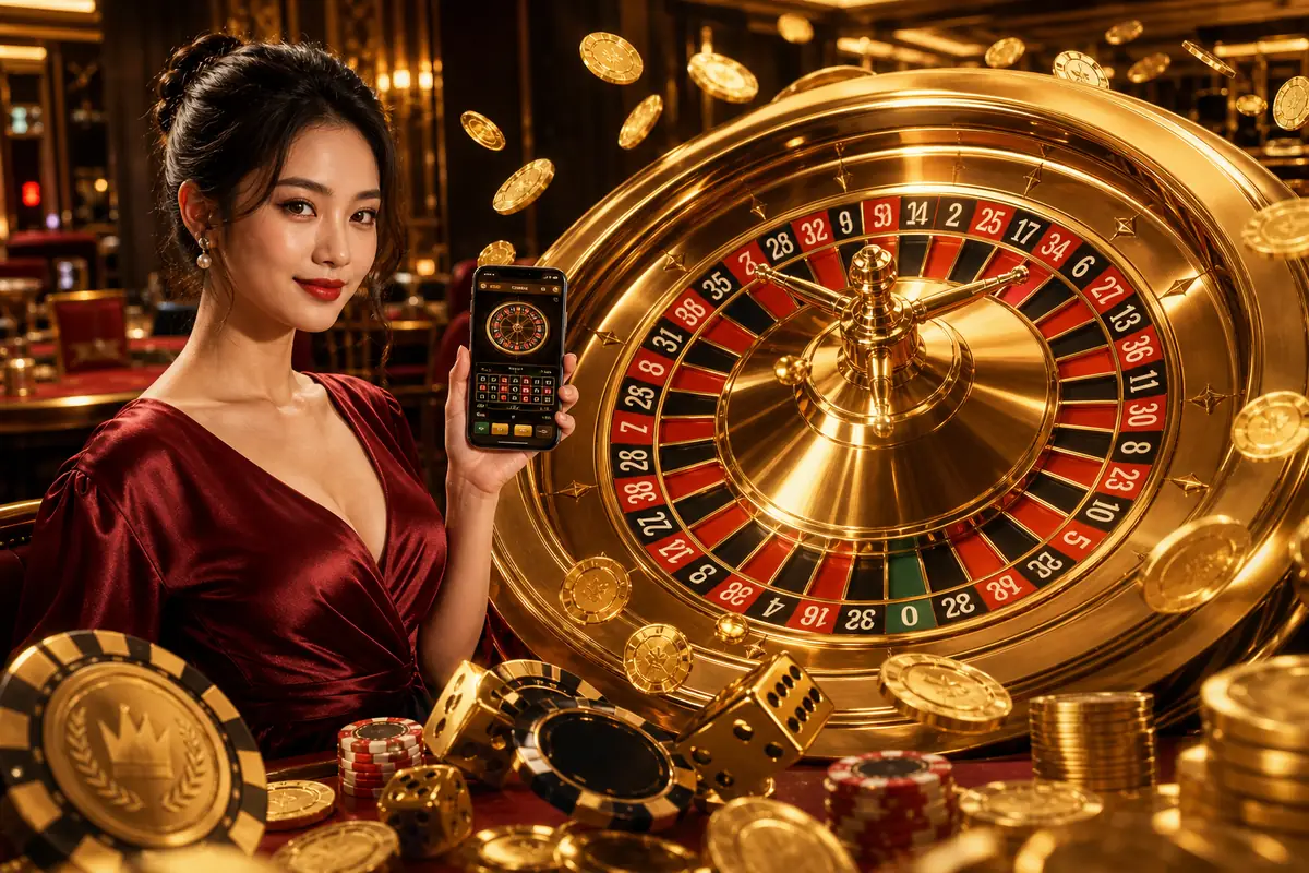 okwin88 Casino meja live dealer baccarat